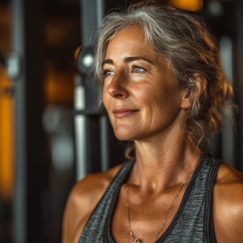 Активні літні люди на заняттях